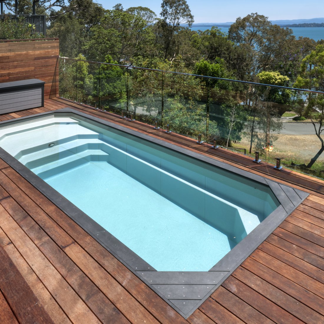 Fiberglass backyard retreat