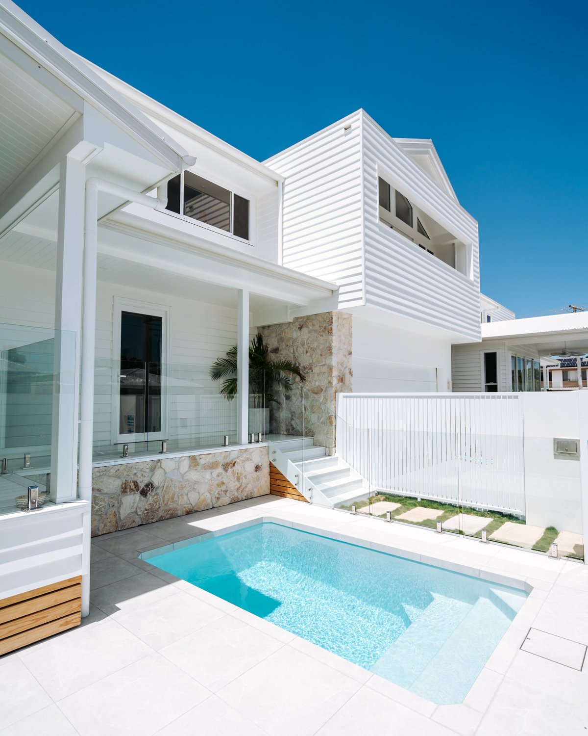Plungie Studio 12 by 7 concrete pool